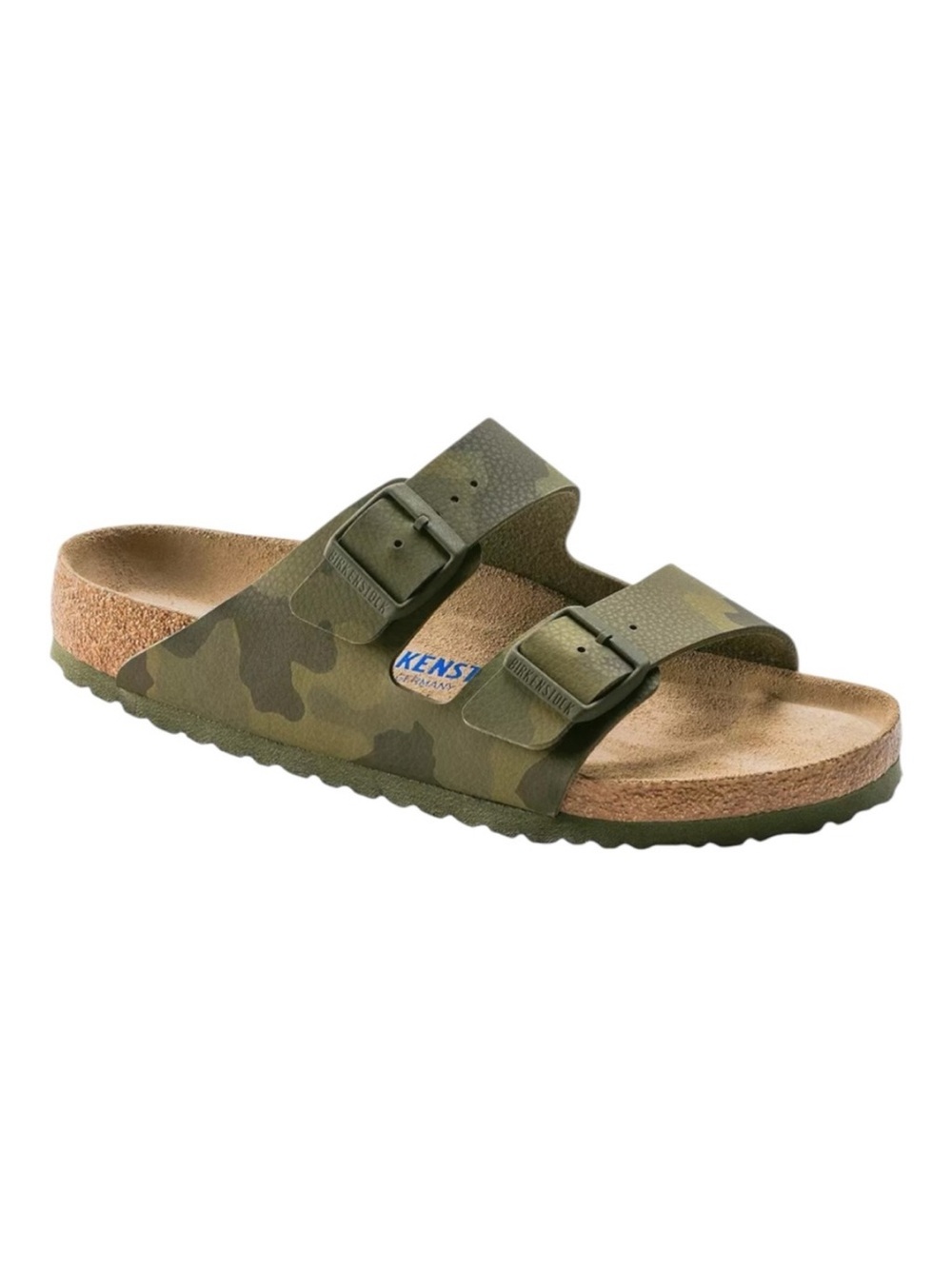 Birkenstock Arizona Camo
Soft
Footbed Sandals 2 strap W/ adjustable buckles 36